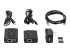 StarTech.com 4 Port USB 2.0 Extender Hub over Single CAT5e/CAT6 Ethernet Cable (RJ45), 330ft (100m), USB Extender Adapter, Externally Powered, 480 Mbps, Metal USB Extender Kit - Multi-angle