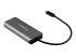StarTech.com 4 Port USB C Hub w/ 2x USB A & 2x USB C, SuperSpeed 10Gbps USB Type-C 3.1/3.2 Gen 2 Hub, USB Bus Powered, Portable USB-C to USB Adapter Hub, Aluminum, 9.8" (25cm) Cable - Back
