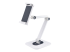 StarTech.com Adjustable Tablet Stand for Desk, Desk/Wall Mountable, Supports Up to 2.2lb, Universal Tablet Stand Holder for Desk, Articulating Tablet Mount with Pivot/Swivel/Rotate - Right-angle