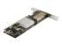 StarTech.com Dual Port 40G QSFP+ Network Card, Intel XL710 Open QSFP+ Converged Adapter, PCIe 40 Gigabit Ethernet Server NIC, 40GbE Fiber Optic LAN Card, Dell PowerEdge HPE ProLiant, 40Gb - Right-angle