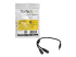 StarTech.com 4 Position to 2x 3 Position 3.5mm Headset Splitter Adapter - Front