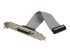 StarTech.com 2 Port PCI Express / PCI-e Parallel Adapter Card - Front