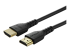 StarTech.com 2m Premium Certified HDMI 2.0 Cable with Ethernet, Durable High Speed UHD 4K 60Hz HDR 10, 6ft Rugged M/M HDMI Cord with Aramid Fiber, TPE, Ultra HD Monitors, TVs & Displays - Right-angle