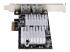 StarTech.com 2-Port 10Gbps PCIe Network Adapter Card, Network Card for PCs/Servers, Full-Height/Low-Profile PCIe Ethernet Card w/Jumbo Frames, NIC/LAN Interface Card - Right side