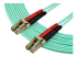 StarTech.com 7m OM3 LC to LC Multimode Duplex Fiber Optic Patch Cable - Right-angle