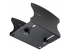 StarTech.com PC Wall Mount Bracket, For Desktop Computers Up To 40lb, Toolless Width Adjustment 1.9-7.8in (50-200mm), Heavy-Duty Steel, CPU Tower/Case Shelf/Holder, Includes Mounting Hardware and Spacers (2NS-CPU-WALL-MOUNT) - Left-angle