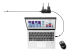 HP Travel Hub G2 - Port replicator - Front