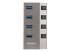 StarTech.com 4-Port Self-Powered USB-C Hub with Individual On/Off Switches, USB 3.0 5Gbps Expansion Hub w/Power Supply, Desktop/Laptop USB-C to USB-A Hub, 4x BC 1.2 (1.5A), USB Type C Hub - Front