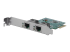 StarTech.com Dual Port Gigabit PCI Express Server Network Adapter Card - Right-angle