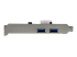 StarTech.com 2 Port PCI Express (PCIe) SuperSpeed USB 3.0 Card Adapter with UASP - Left side