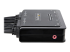 StarTech.com 2-Port Dual-Monitor HDMI Cable KVM Switch, 4K 60Hz, Compact KVM with 5ft/1.5m USB-A/HDMI/Audio Integrated Cables, Bus Powered - Left side