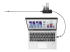 HP Travel Hub G2 - Port replicator - Front