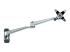 StarTech.com Wall Mount Monitor Arm, Articulating Ergonomic VESA Wall Mount Monitor Arm, 20" (52cm) Long , Single 34" Display up to 30.9lb/14kg, Swivel/Tilt/Rotate, Adjustable Screen Mount - Left-angle