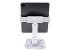 StarTech.com Adjustable Tablet Stand for Desk, Desk/Wall Mountable, Supports Up to 2.2lb, Universal Tablet Stand Holder for Desk, Articulating Tablet Mount with Pivot/Swivel/Rotate - Back