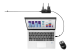 HP Travel Hub G2 - Port replicator - Top