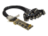 StarTech.com 16 Port PCI Express Serial Card - Left-angle