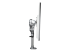 StarTech.com Desk Mount Dual Monitor Arm, Premium Articulating Monitor Arm, up to 27" VESA Mount Displays, Height Adjustable Monitor Mount, Rotating/Swivel/Tilt, Desk Clamp/Grommet, Silver - Left side